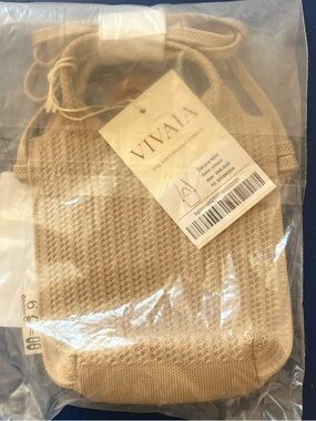 VIVAIA Tan Zahara Mini Crossbody Bag